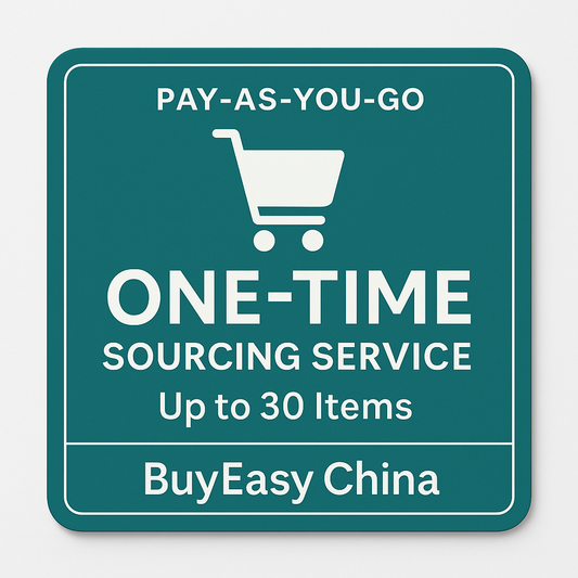 One-Time Personal Sourcing Service – Up to 30 Items